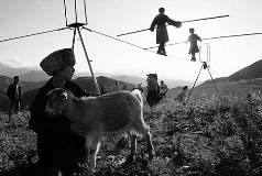 Таджикский цирк канатоходцев