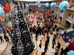 В Москве завершились новогодние елки