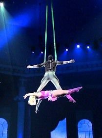 В цирке Минска гимнастка упала с высоты